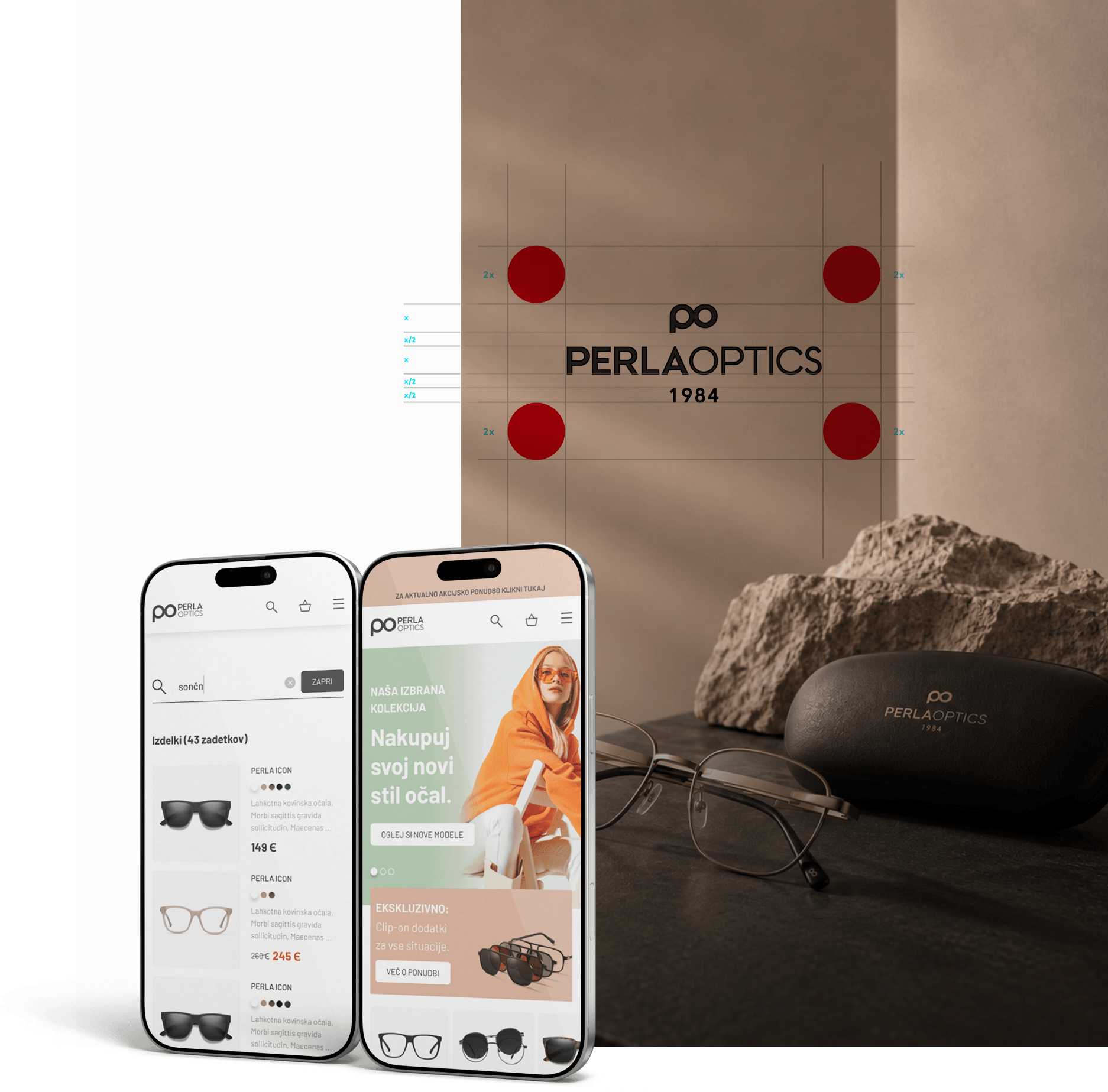 Perla Optika prepared project composition