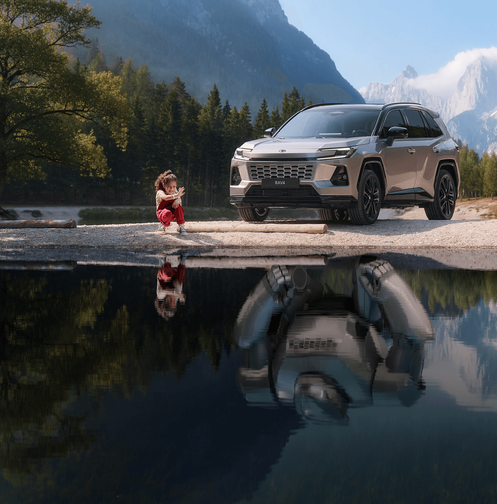 Toyota RAV4 scenic composition