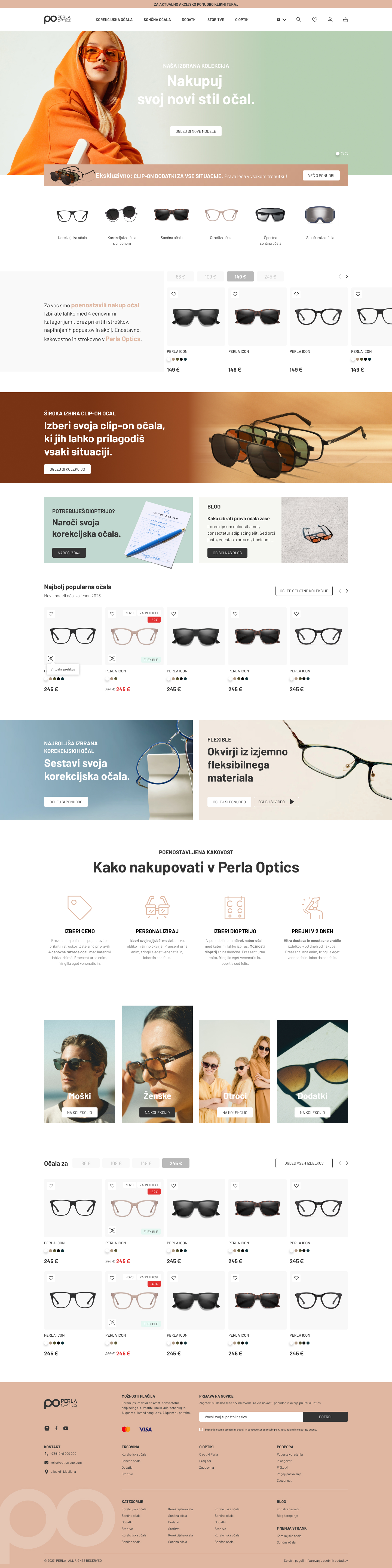 Perla Optika Storefront