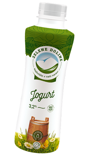 Zelene Doline dairy product supporting pack