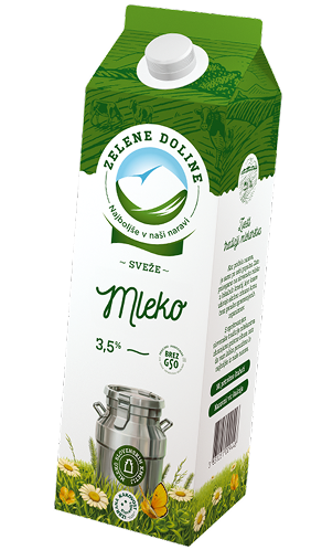 Zelene Doline dairy product supporting cup